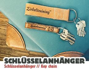 Zirkeltraining™ Tasche: Schlüsselanhänger